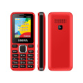 UNIWA E1801 1.77inch Feature Phone Low Price Unlocked 2G GSM Basic Mobile Phone with Vibrator Cheap Bar Phone